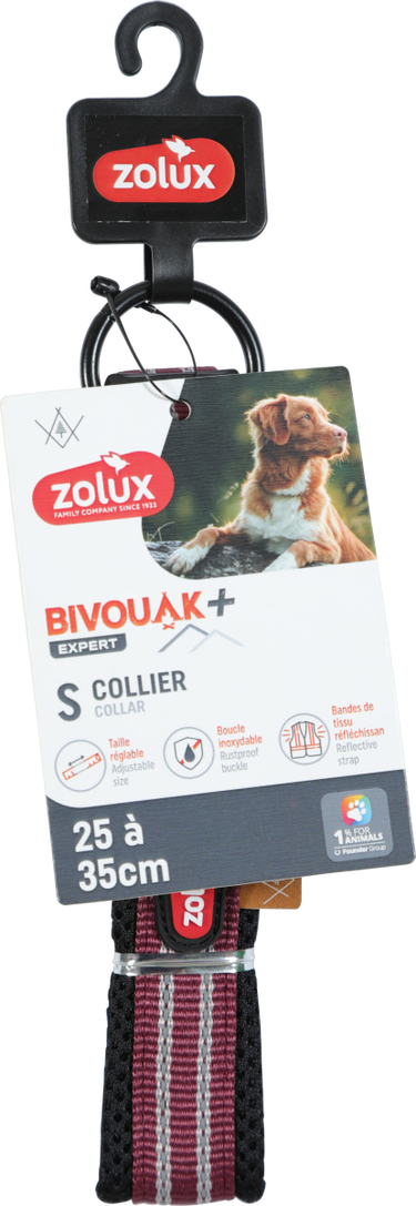 BVK Collar Red, 20 mm, 25-35 cm
